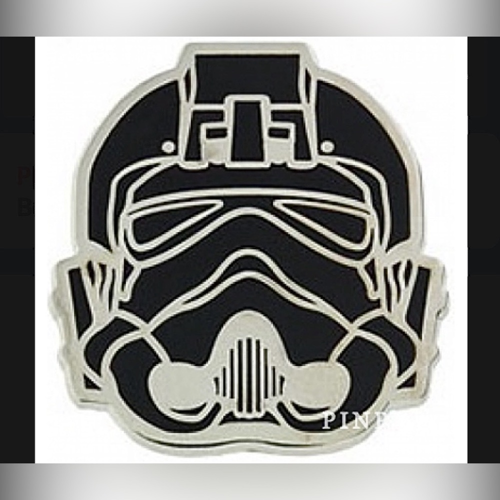 Disney Pins - Rogue One Helmets Booster Set Star Wars TIE Striker Pilot 2016